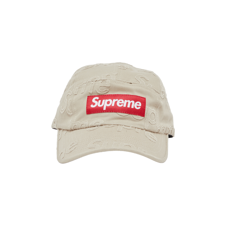 Supreme Lasered Twill Camp Cap 'Tan'