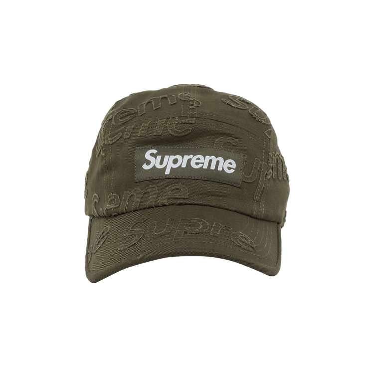 Supreme Lasered Twill Camp Cap 'Olive'