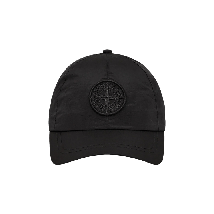 Stone Island Metal Logo Cap 'Black'