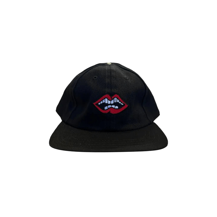Chrome Hearts x Matty Boy Chomper Leather Strapback Hat 'Black/Multicolor'