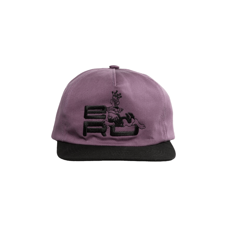 Enfants Riches Déprimés Cat Logo 5 Panel Hat 'Purple/Black'