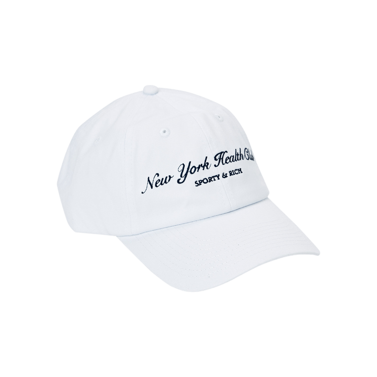Sporty & Rich NY Health Club Hat 'Navy/White'