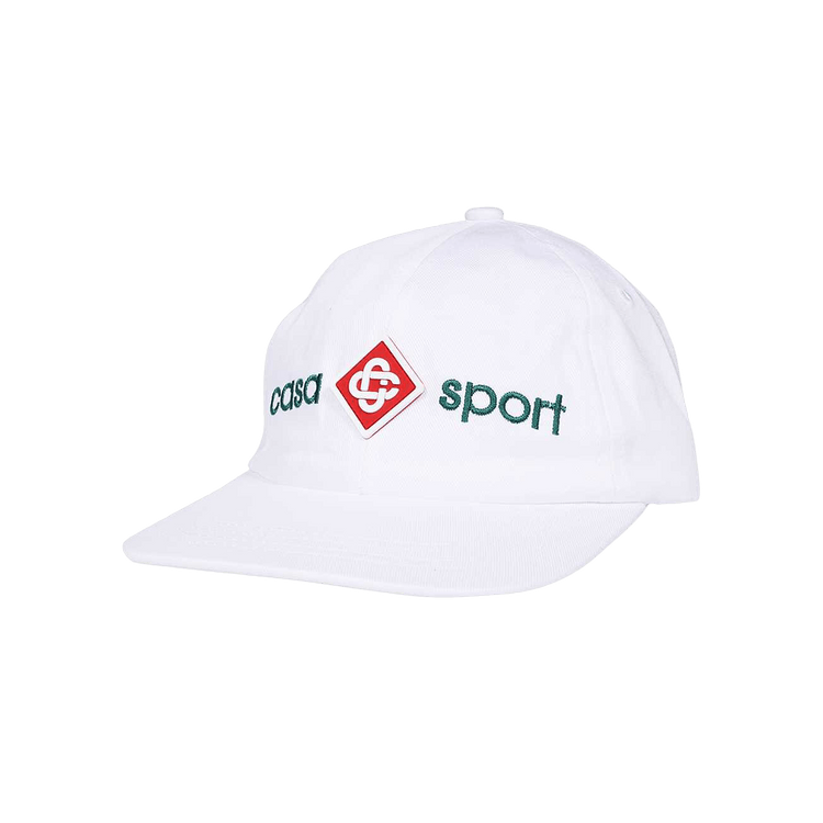 Casablanca Casa Sport Logo Embroidered Cap 'White'