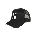 Casablanca Rainbow Monogram Patch Cap 'Black'