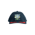 Casablanca Fond Marin Laurel Embroidered Cap 'Blue'