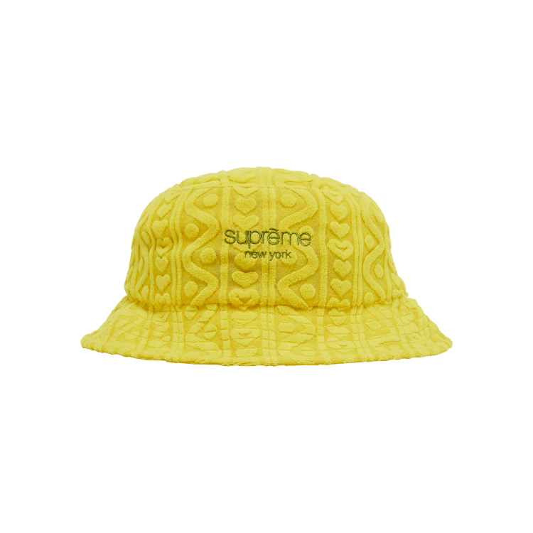 Supreme Terry Pattern Crusher 'Yellow'