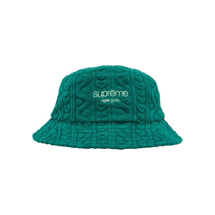 Supreme Terry Pattern Crusher 'Green'