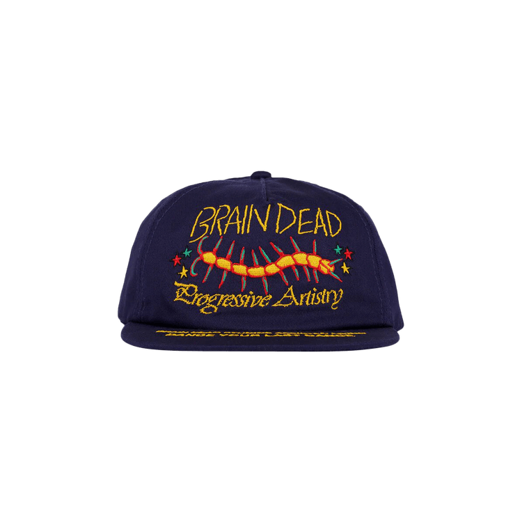 Brain Dead Last Dance 5 Panel Hat 'Navy'