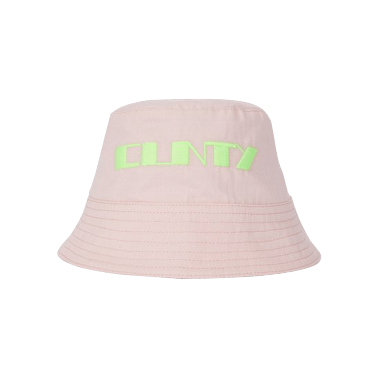 Rick Owens DRKSHDW Pocket Gilligan Hat 'Faded Pink/Neon Green'