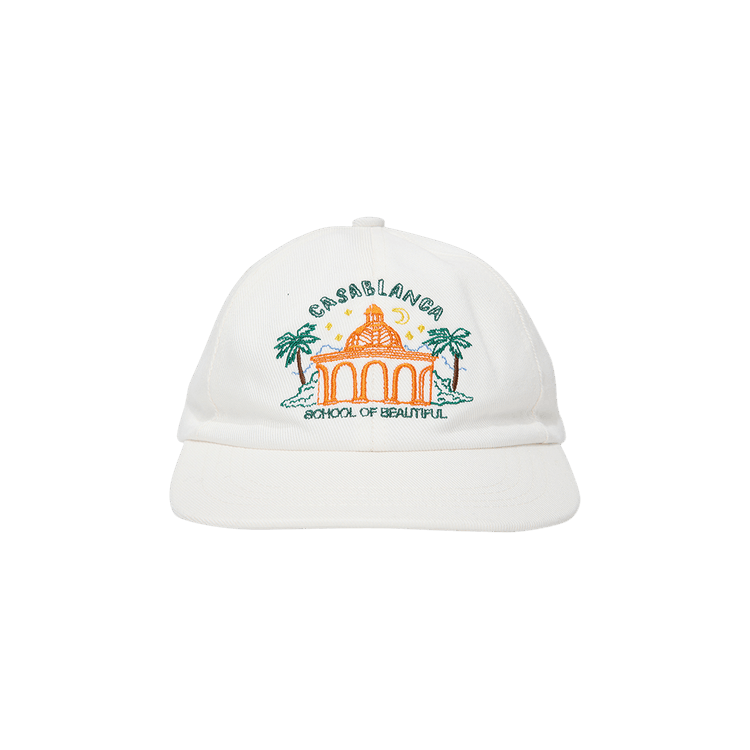 Casablanca Embroidered Cap 'School Of Beautiful'