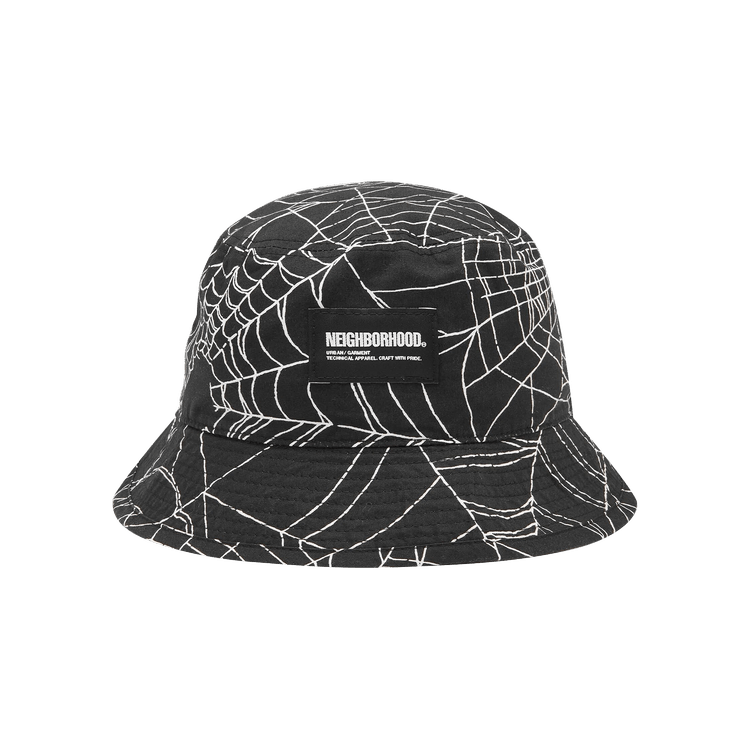 Neighborhood Spiderweb Bucket Hat 'Black'