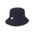 Gucci Reversible GG and Horsebit Bucket Hat 'Blue/Beige'
