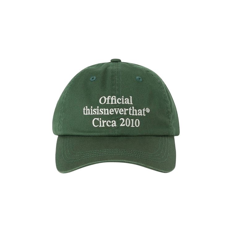 thisisneverthat Times Cap 'Green'