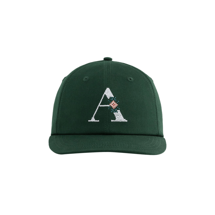 Aimé Leon Dore Needlepoint A Hat 'Botanical Green'