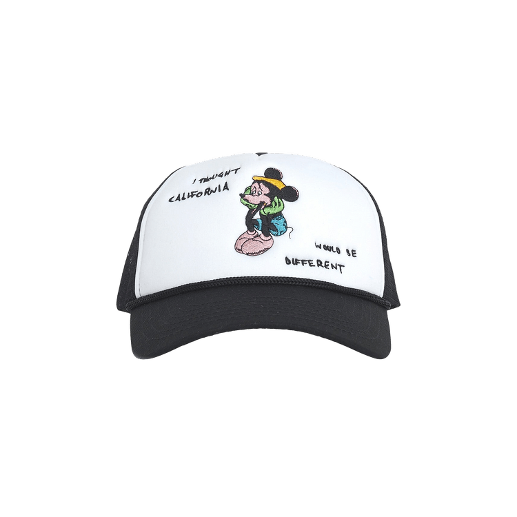 Jungles California Mickey Trucker Hat 'Black/White'