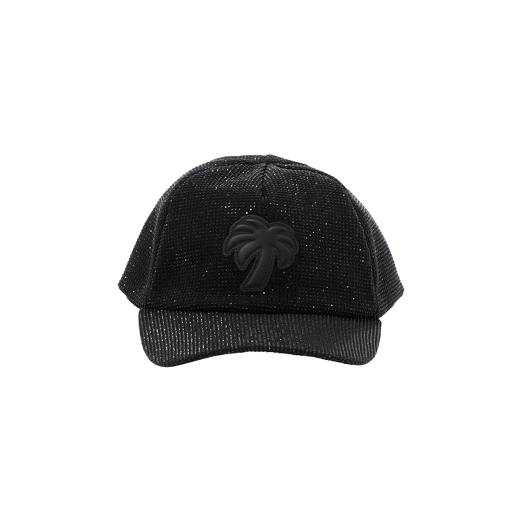 Palm Angels Big Palm Embroidered Baseball Cap 'Black'