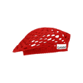GANNI Lambswool Crochet Beret 'Red'