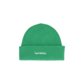 Sporty & Rich Serif Logo Beanie 'Kelly/White'