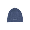 Sporty & Rich Serif Logo Beanie 'Ocean/White'