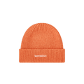 Sporty & Rich Serif Logo Beanie 'Turmeric/White'