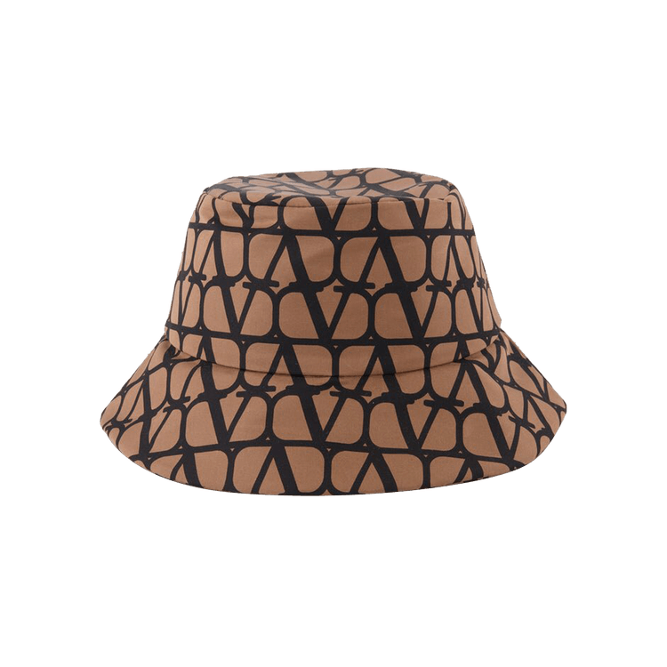 Valentino Toile Iconographe Bucket Hat 'Ebony'