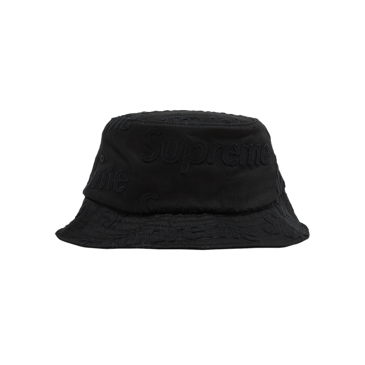 Supreme Lasered Twill Crusher 'Black'