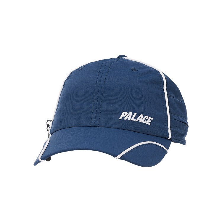 Palace Font Zip Shell Neck Saver 6-Panel 'Navy'