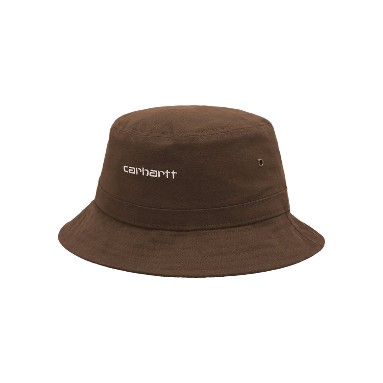Carhartt WIP Script Bucket Hat 'Tamarind/White'