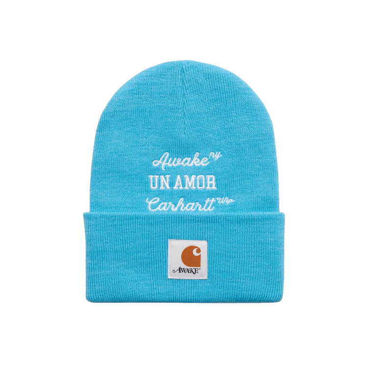 Awake NY x Carhartt WIP Un Amor Beanie 'Blue'