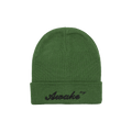 Awake NY Script Logo Beanie 'Dark Green'