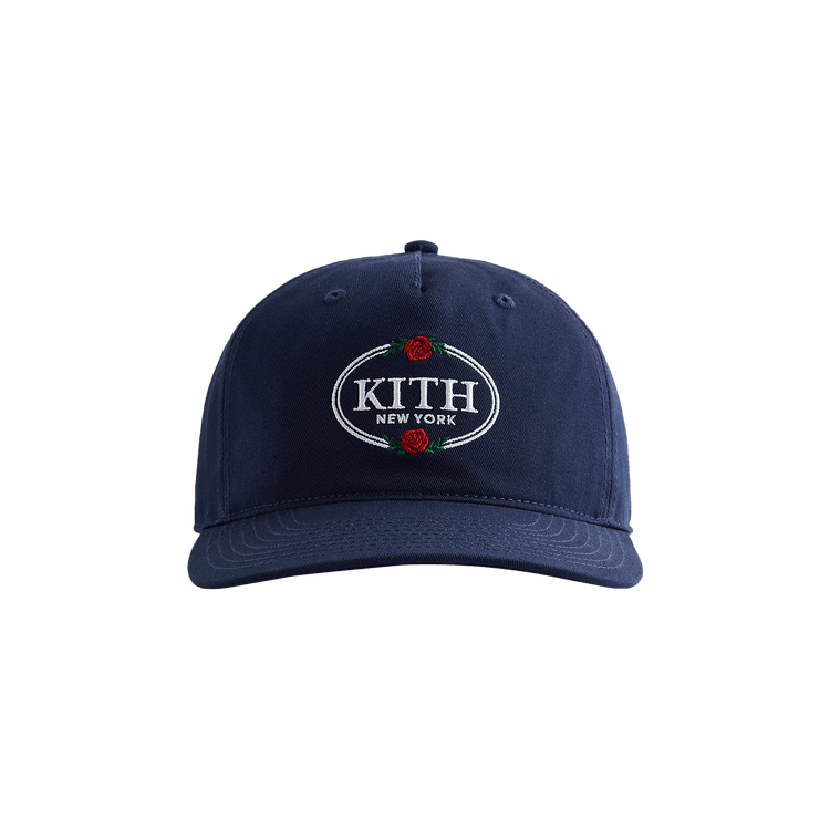 Kith Twill Pinch Crown Snapback Hat 'Nocturnal'