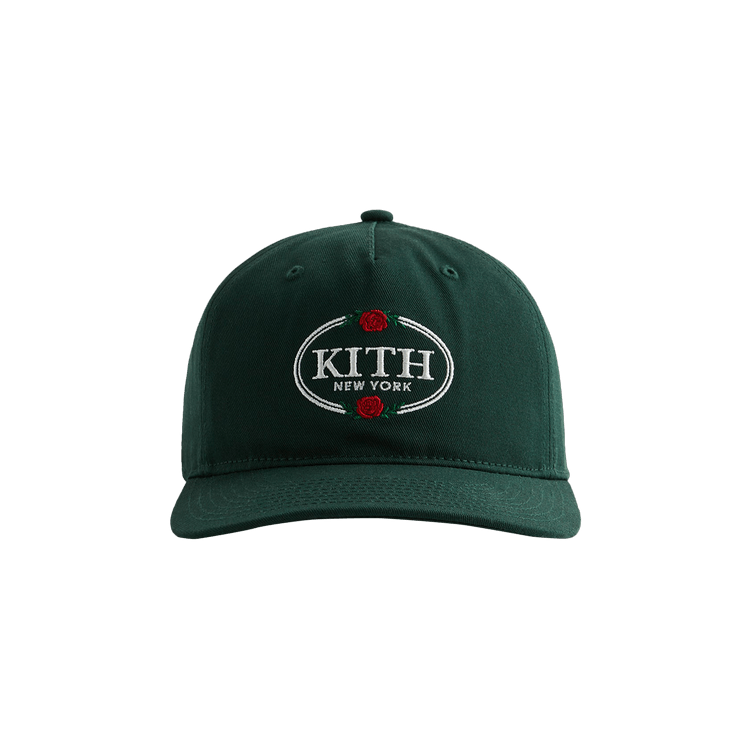 Kith Twill Pinch Crown Snapback Hat 'Stadium'