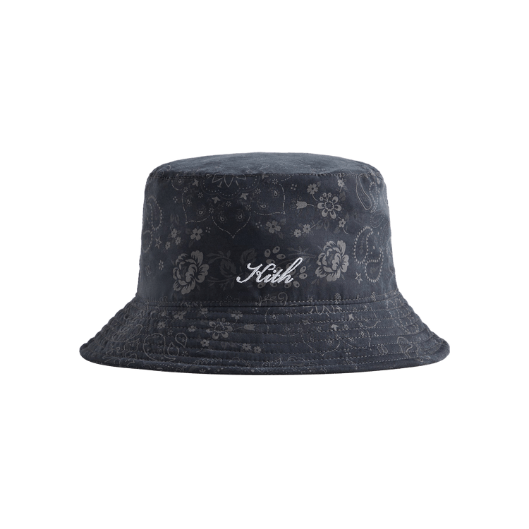 Kith Paisley Bucket Hat 'Black'