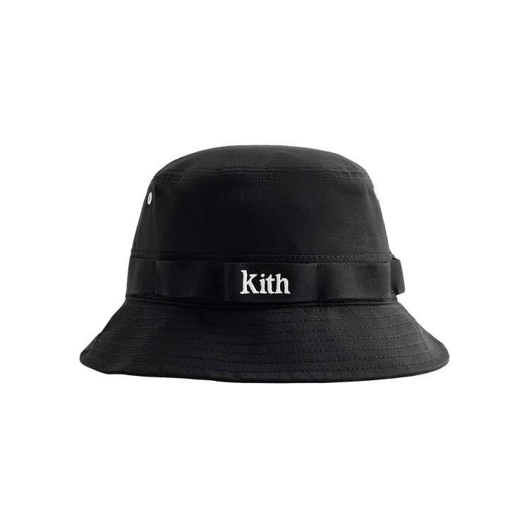 Kith Multi-Loop Serif Bucket Hat 'Black'