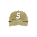 Supreme Pigment Canvas S Logo 6-Panel 'Olive'