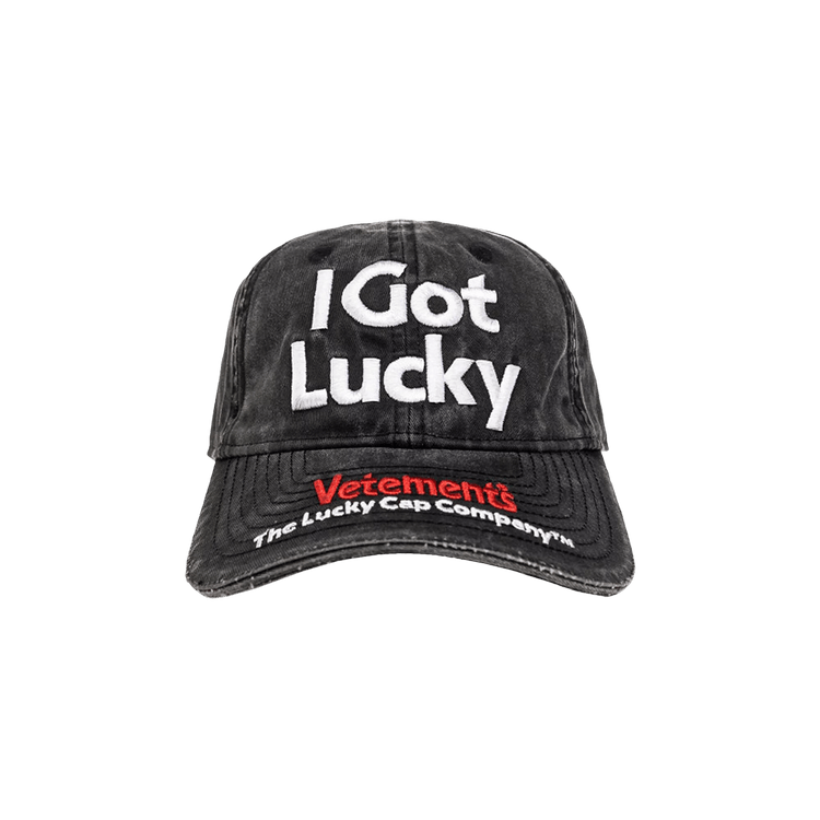 Vetements Lucky Cap 'Black'