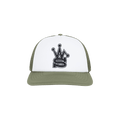 Stussy x Our Legacy Work Shop Trucker Hat 'Olive'