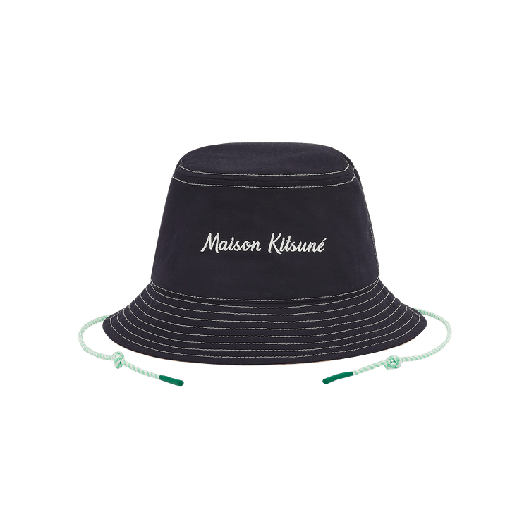 Maison Kitsuné Workwear Bucket Hat 'Navy'