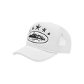 Corteiz 5 Starz Alcatraz Trucker 'White'