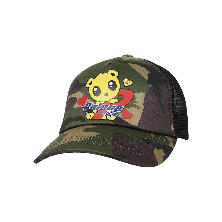 Palace Kawaii Trucker 'Camo/Black'