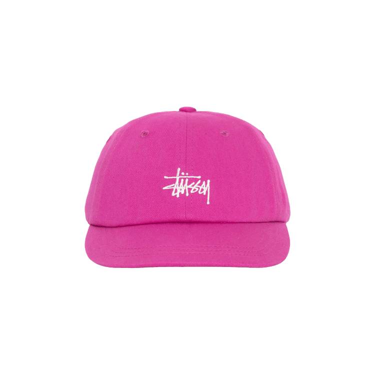 Stussy Basic Stock Low Pro Cap 'Magenta'
