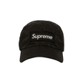 Supreme Overdyed Camo Nylon Camp Cap 'Black'