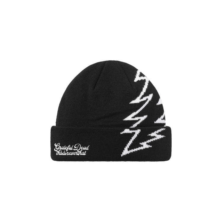 thisisneverthat x Greatful Dead Lightning Beanie 'Black'