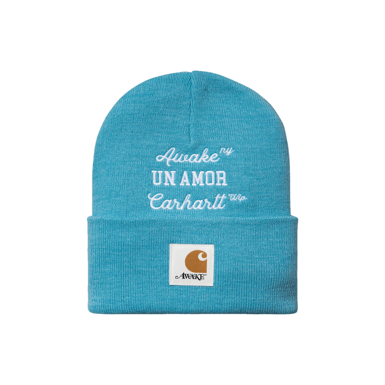 Carhartt WIP x Awake NY Un Amor Beanie 'Blue/White'