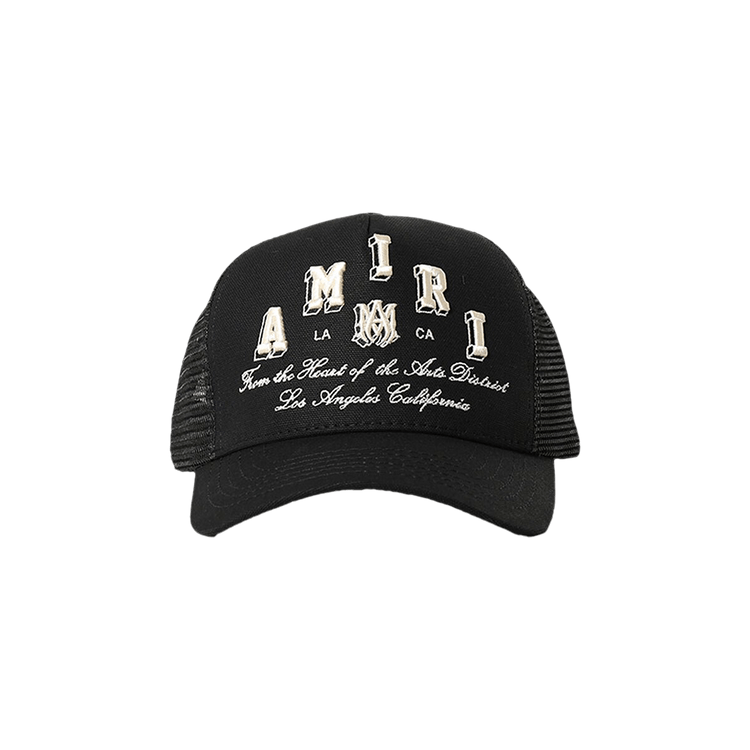 Amiri Varsity Trucker Hat 'Black'