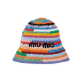 Miu Miu Crochet Hat 'Multicolor'