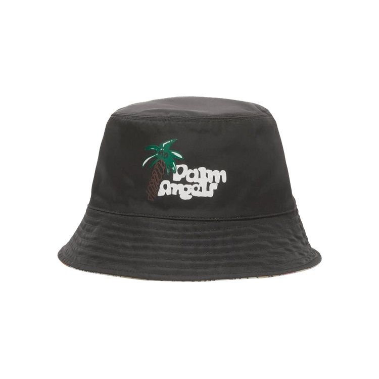 Palm Angels Sketchy Reversible Bucket Hat 'Black/White'