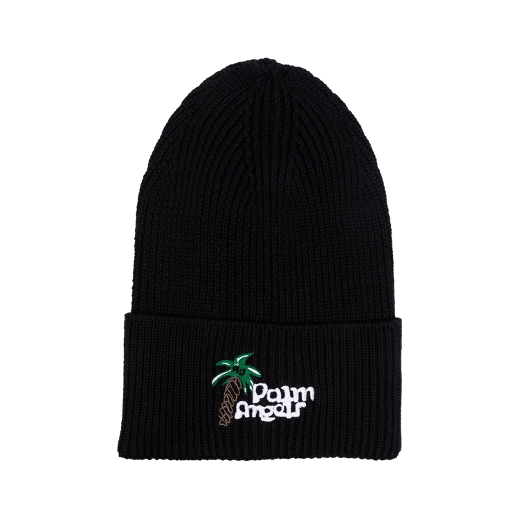 Palm Angels Sketchy Beanie 'Black/White'
