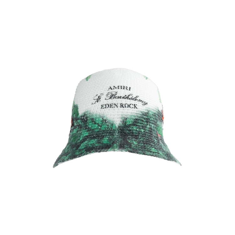 Amiri Eden Rock Crochet Bucket Hat 'Multicolor'