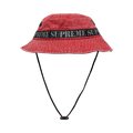 Supreme Stencil Webbing Boonie 'Red'